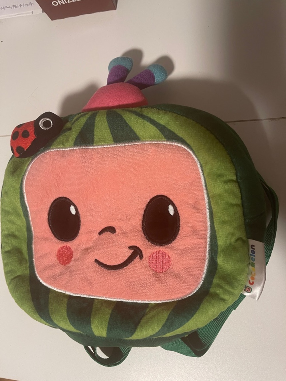 Colorful Green Watermelon Plush Kids Backpack by Carter's